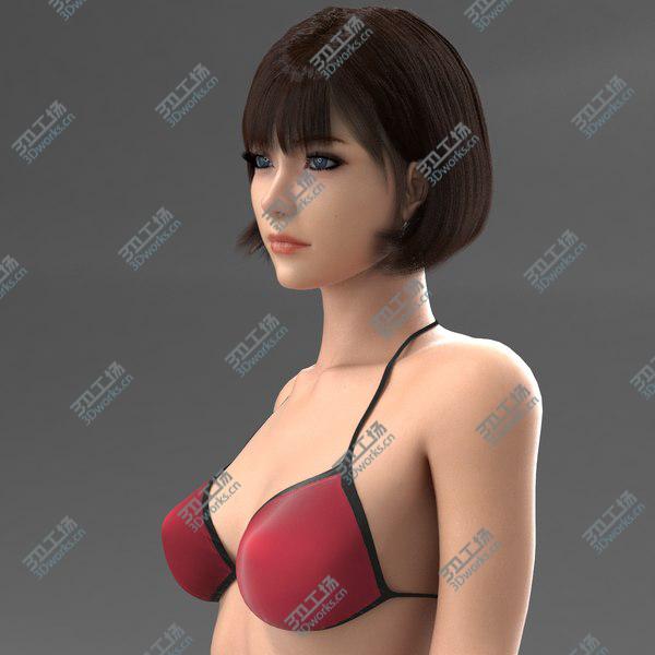 images/goods_img/20210312/Bunny Girl Asia Bikini Girl Naked 3D model/2.jpg